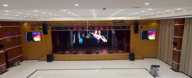 5357CC拉斯维加斯承建多功能厅显示屏