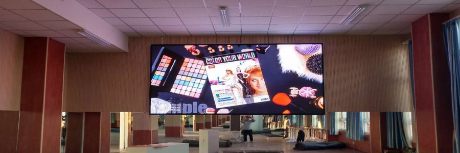 5357CC拉斯维加斯承建高两河小学多个北京LED显示屏